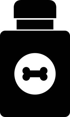 torba yiyecek simgesi katı biçimde