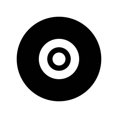 vektör cd simgesi illüstrasyonu