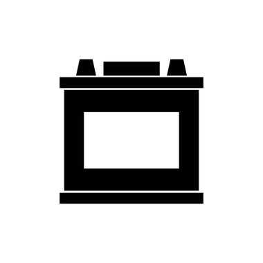 Şeffaf bir arkaplanda pil vektör çizimi. Birinci kalite semboller. konsept ve grafik tasarımı için ince phs simgesi.