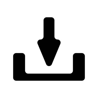 ok simgesi, vektör illüstrasyonu