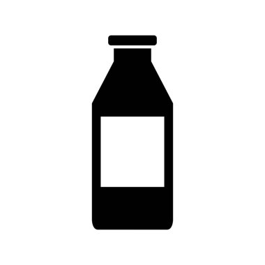 Şişe simgesinin vektör illüstrasyonu