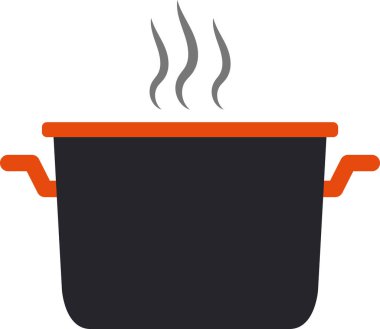 pot simgesi, vektör çizimi