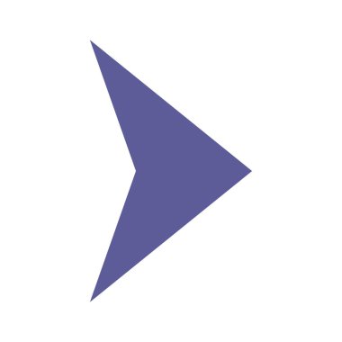 ok simgesi vektör illüstrasyonu