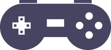 Oyun kolu. Web simgesi basit illüstrasyon