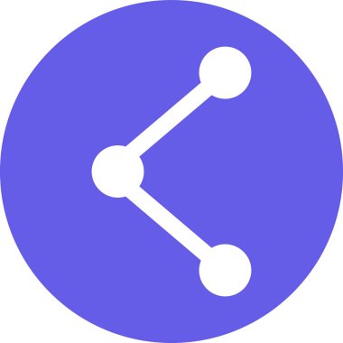 Tek bir izole yıldız simgesinin vektör çizimi