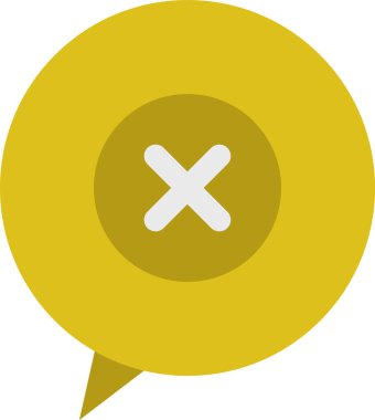 kabarcık işareti simgesi, vektör illüstrasyonu