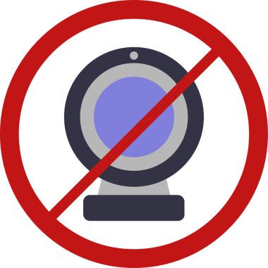 vektör simgesini durdur modern basit tasarım