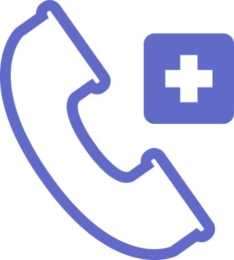 Çağrı. Web simgesi basit illüstrasyon