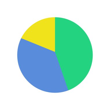 pasta grafiği vektör çizim