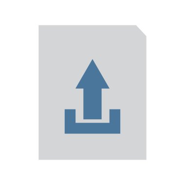 vektör kabartma renk simgesi yükle