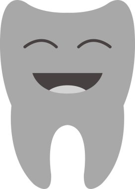 Diş ikonu, basit tasarım
