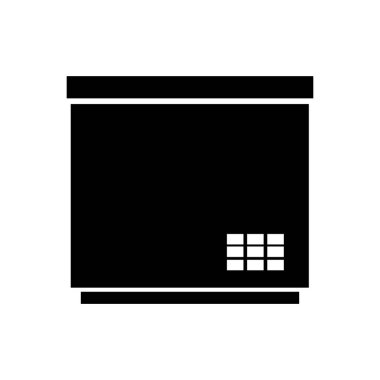 Modern b 'nin vektör illüstrasyonu eksik simgesi