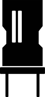 Modern bir simgenin vektör illüstrasyonu