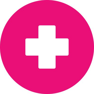 Hastane Simgesi Vektör İllüstrasyonu