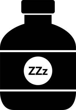 Uyku tulumunun vektör çizimi