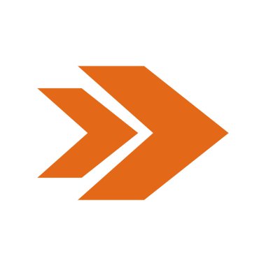 ok simgesi vektör illüstrasyonu