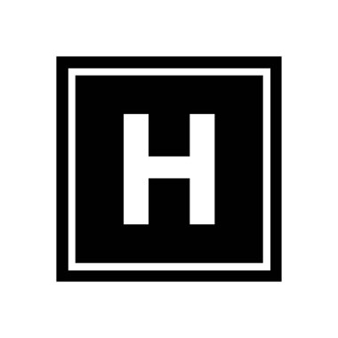 h logo tasarımı harf başlangıcıyla