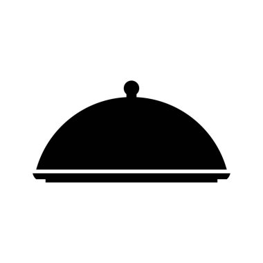 tepsi simgesi vektör illüstrasyon tasarımı