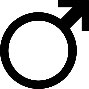 erkek cinsiyeti kadın simgesi ana hatlarıyla