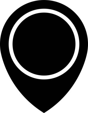 harita konumu simgesi ana hat biçiminde