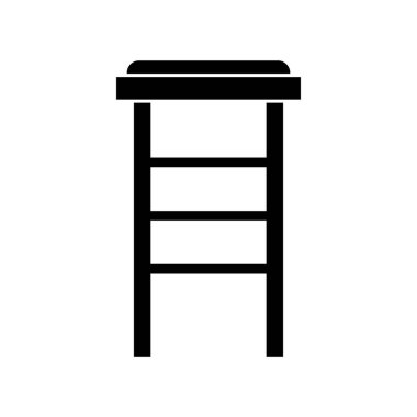 merdiven vektörü düz simgesi