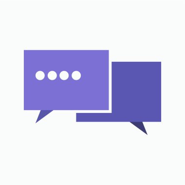 kabarcık sohbet mesaj simgesi