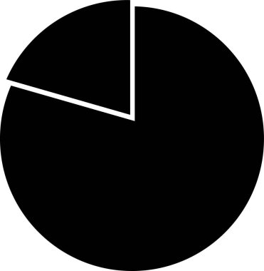 Pasta grafik vektör simgesi. biçim düz sembol, siyah renk, yuvarlak açılar, beyaz arkaplan.