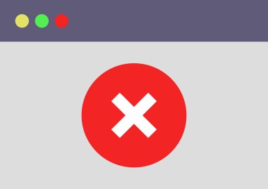 hayır 'ın düz simgesi