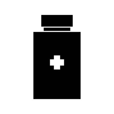 İlaç simgesinin vektör illüstrasyonu