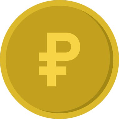 ruble altın sikke simgesi