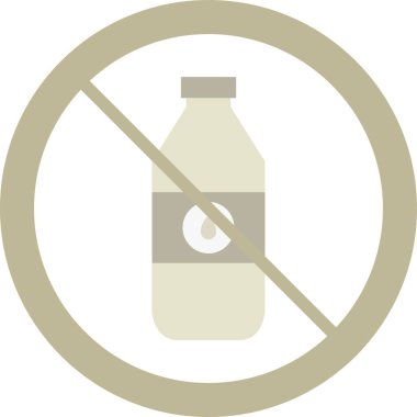 Alkol simgesi vektör illüstrasyonu yok