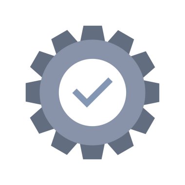 Simgeyi ayarlamanın vektör illüstrasyonu