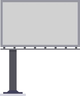 Beyaz arkaplanda izole edilmiş televizyon ekranı, vektör illüstrasyon tasarımı