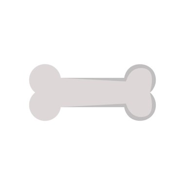 Kemik vektörü simgesi sembolü çizimi