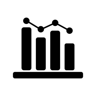 grafik vektör düz simgesi