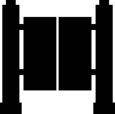 sütun simgesi çizimi