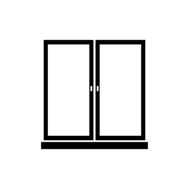 Düz dizayn edilmiş kapı simgesini aç