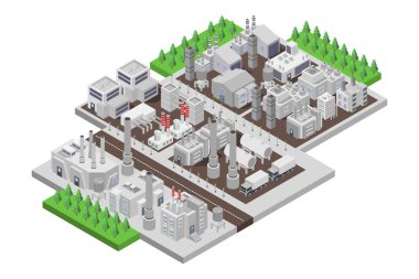 vektör ometrik izometrik çizim