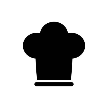 Şef vektör ikonu. Web ve mobil için düz çizim tasarım sembolü.