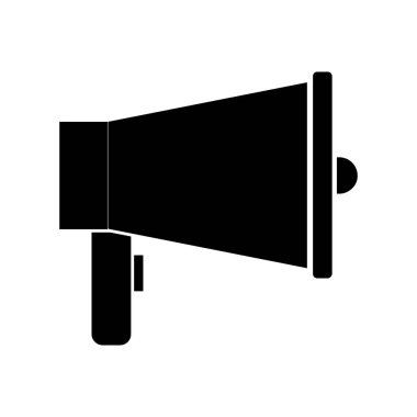 Hoparlör simgesi, vektör illüstrasyonu