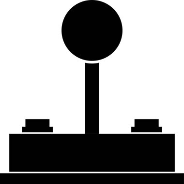 Siyah ve beyaz simgesinin vektör illüstrasyonu