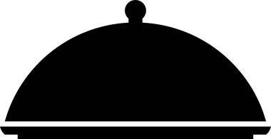 yiyecek ve içecekler web simgesi vektör illüstrasyonu