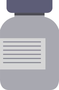 şişe simgesi, vektör illüstrasyonu