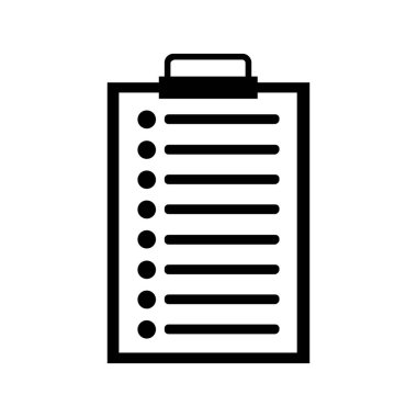 belge simgesi vektörü. İnce çizgi işareti. izole edilmiş sınır sembolü çizimi