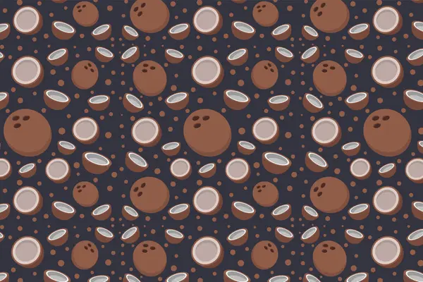 Kahverengi fasulye ve fasulyelerin kusursuz örüntüsü.