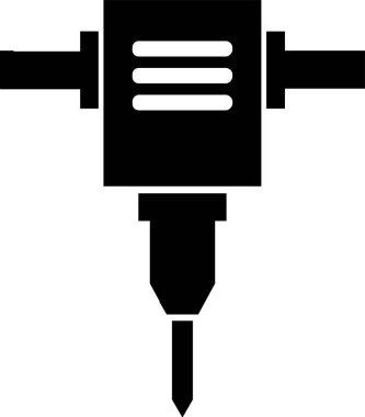 Bir tornavida simgesinin vektör çizimi