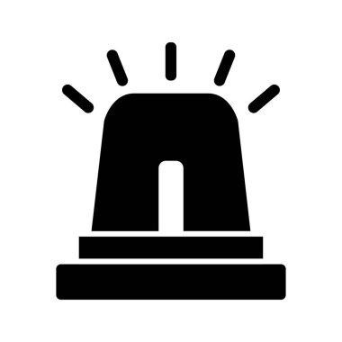 Siyah ve beyaz simgesinin vektör illüstrasyonu