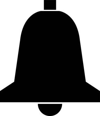 Çan sesi simgesi katı biçimde