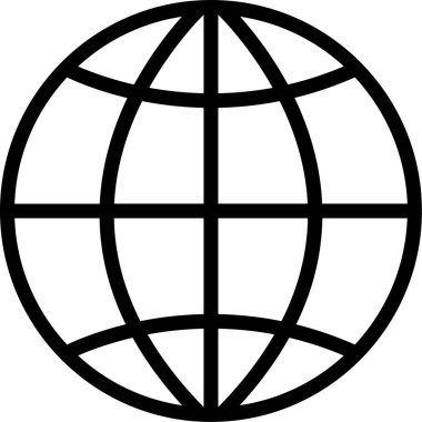 Basit bir şekilde internet vektör resimleme