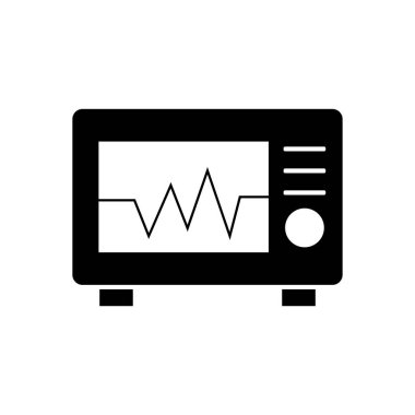 tıbbi vektör sembolü düz simge